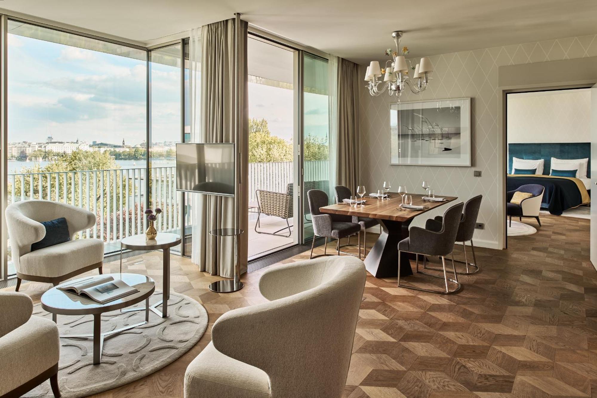 The Fontenay Hamburg Ngoại thất bức ảnh Interior of a typical apartment