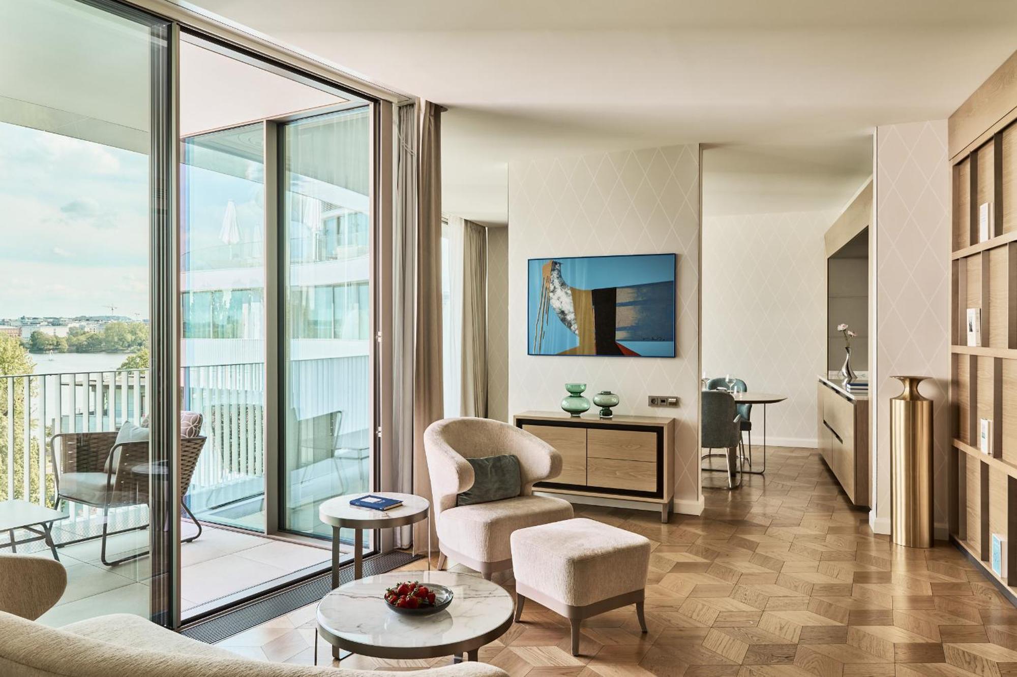 The Fontenay Hamburg Ngoại thất bức ảnh Interior of a typical apartment